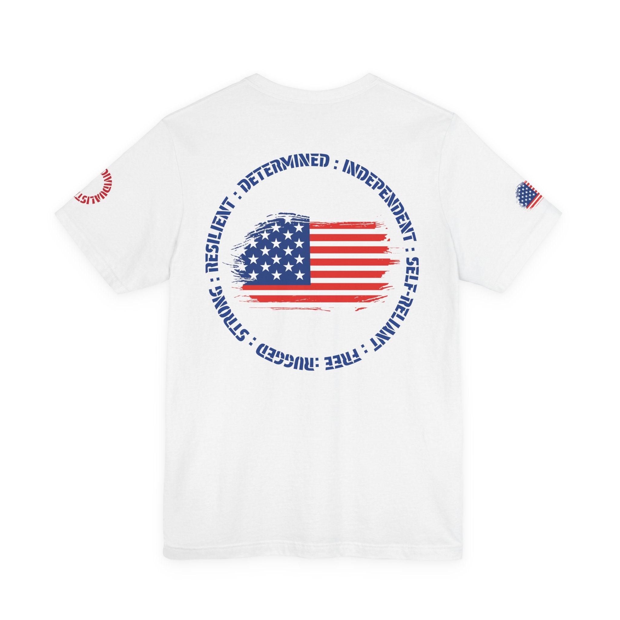 Rugged Individualist USA Tee | God, Family, Country